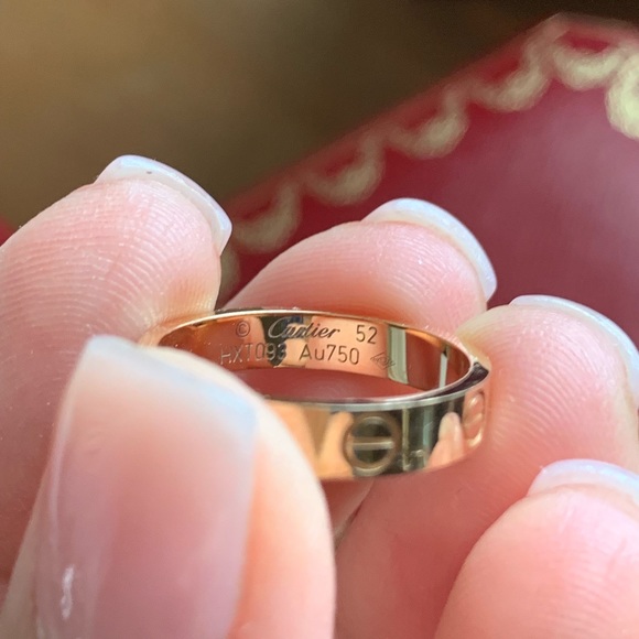 Cartier Love wedding Band - Picture 2 of 4